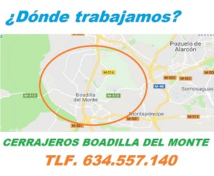 Cerrajeros Boadilla del Monte Carretera de Majadahonda